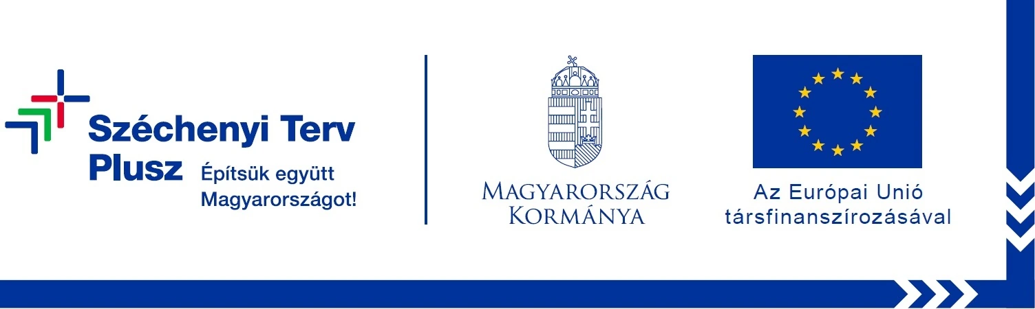 Széchenyi Terv Plusz – Magyarország Kormánya – Az Európai Unió társfinanszírozásával. Tovább a pályázati projektjeinkhez